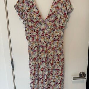 Rails Gigi Fleur Mini V-Neck Dress